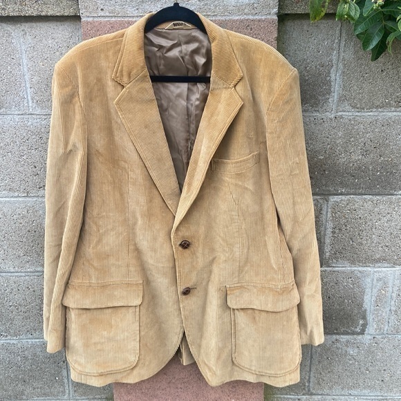 Vintage Jackets & Coats Vintage Cambridge Classics Mustard Corduroy